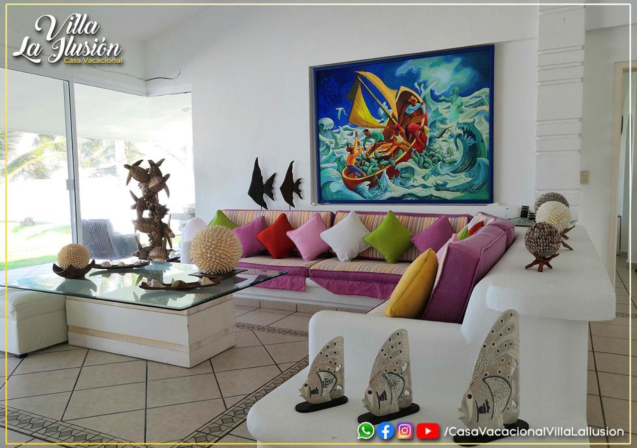 Villa La Ilusion Casa Vacacional Tecolutla Kültér fotó