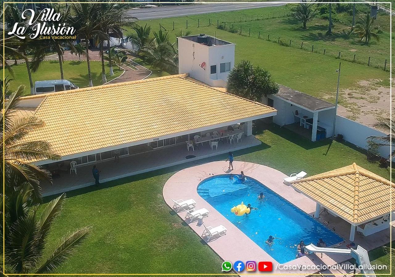 Villa La Ilusion Casa Vacacional Tecolutla Kültér fotó