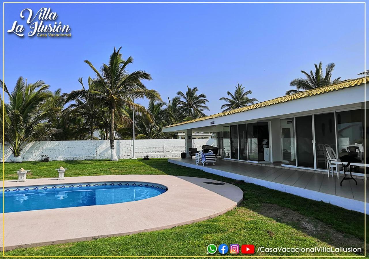 Villa La Ilusion Casa Vacacional Tecolutla Kültér fotó